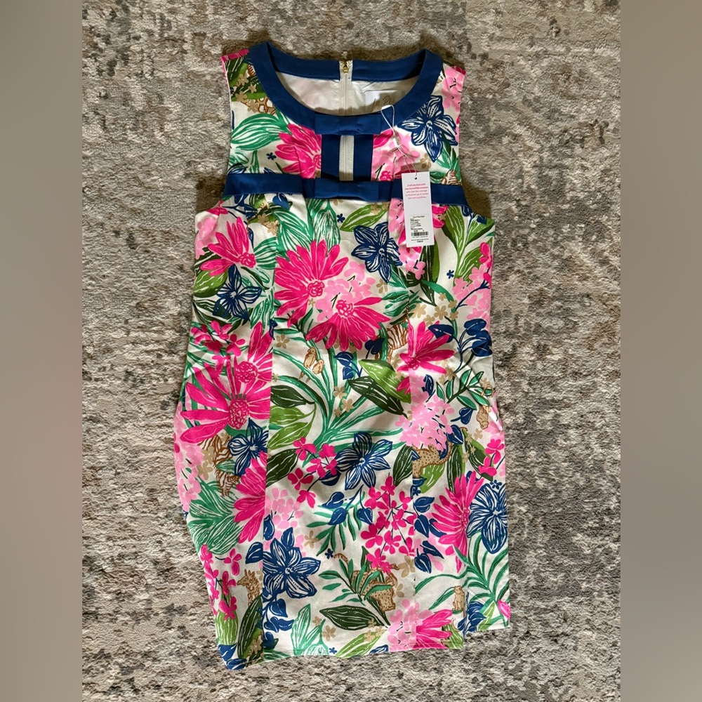 Lilly Pulitzer Pink and Blue Floral Dress